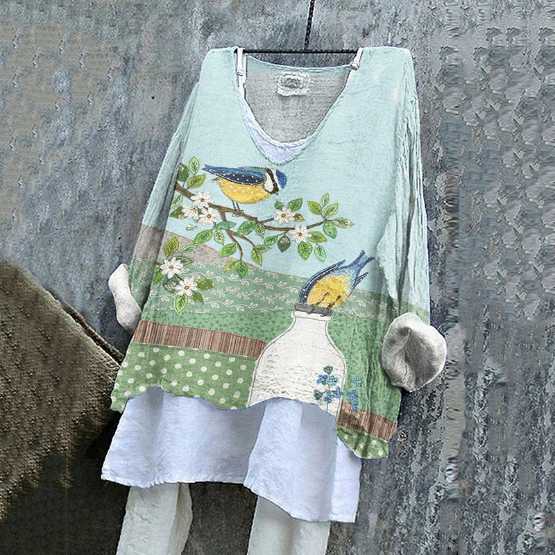 Košile v nadčasovém vintage stylu
