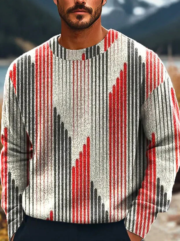 Klasický vintage Svetr