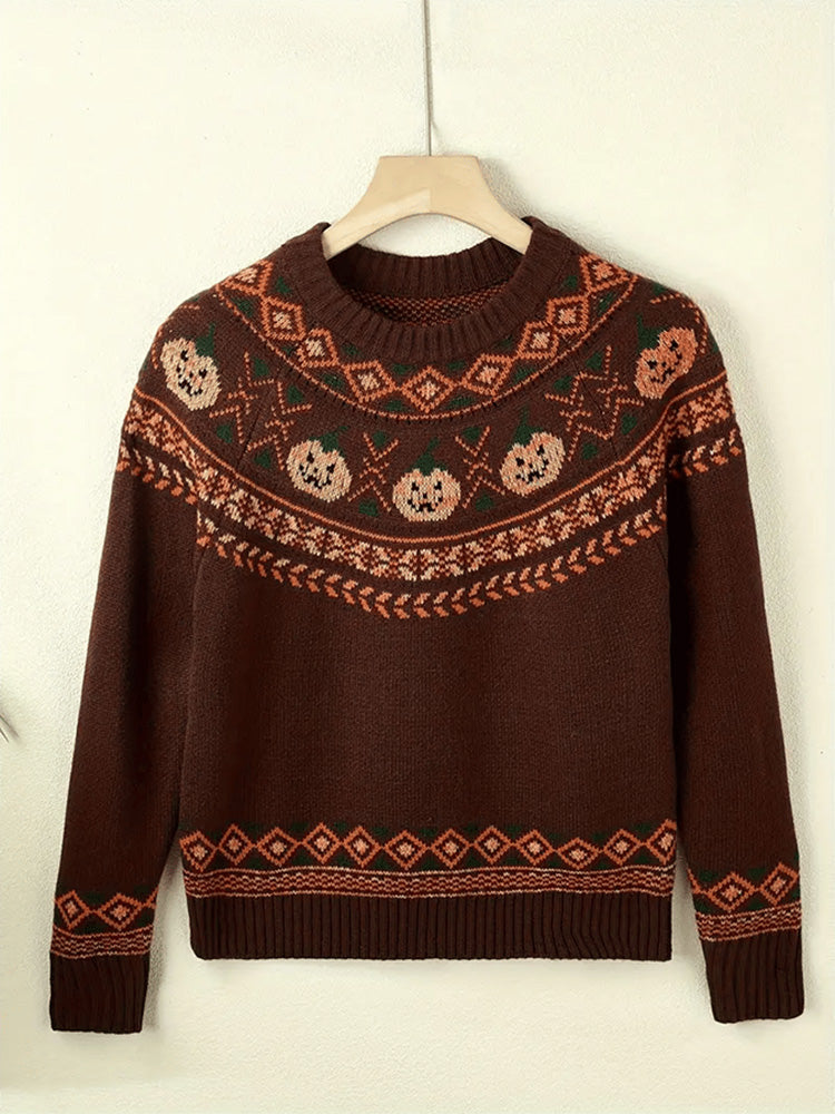 Svetr v nadčasovém vintage stylu