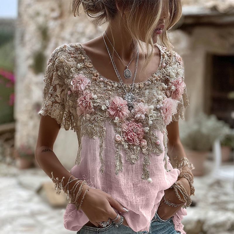 Klasický vintage Tričko