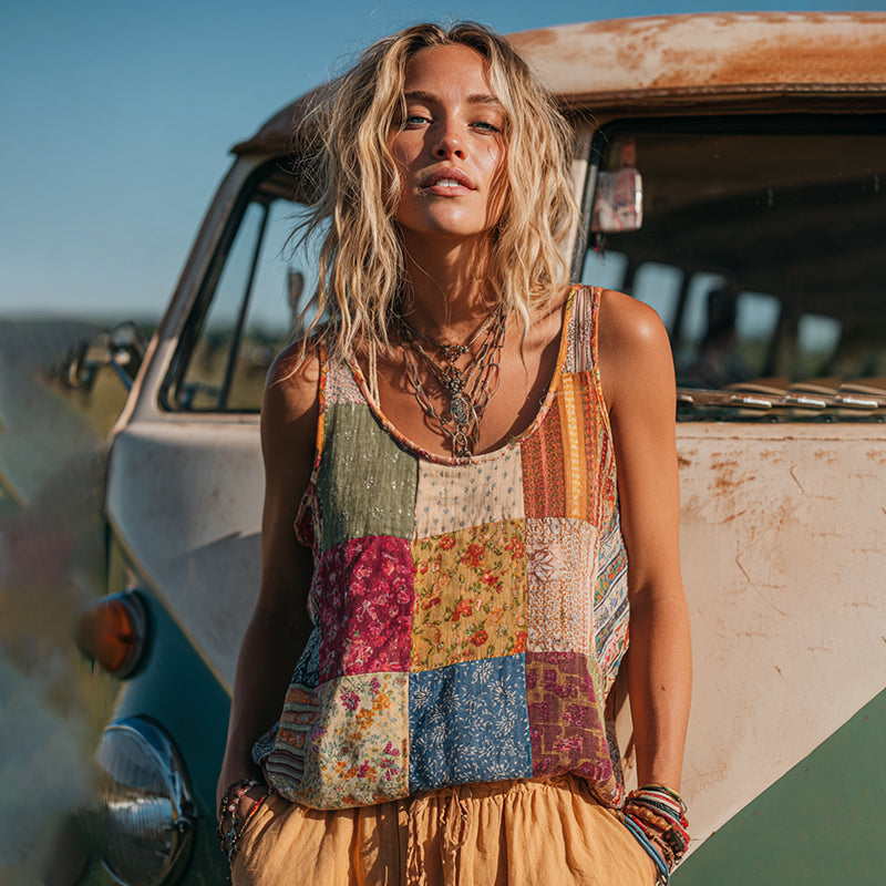 Top v nadčasovém vintage stylu