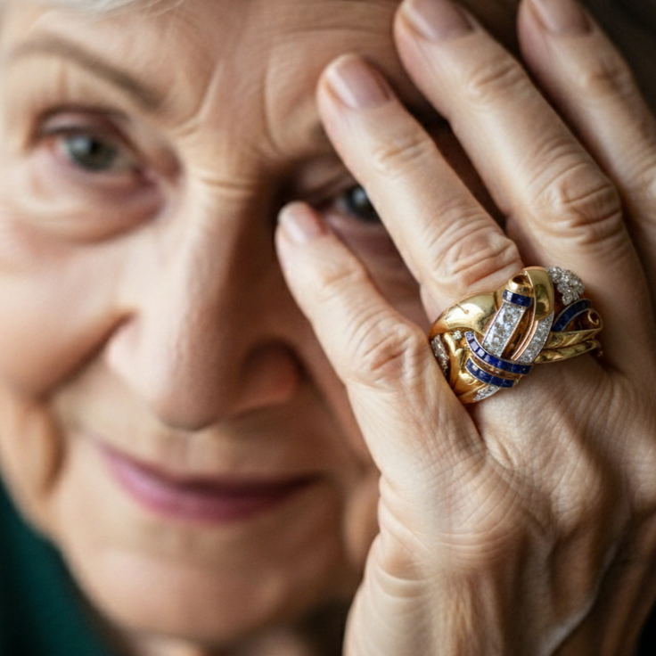 Klasický Zlatý Prsten s nadčasovým půvabem