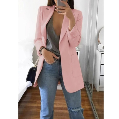 AS | Stylové dámské sako s kapsami