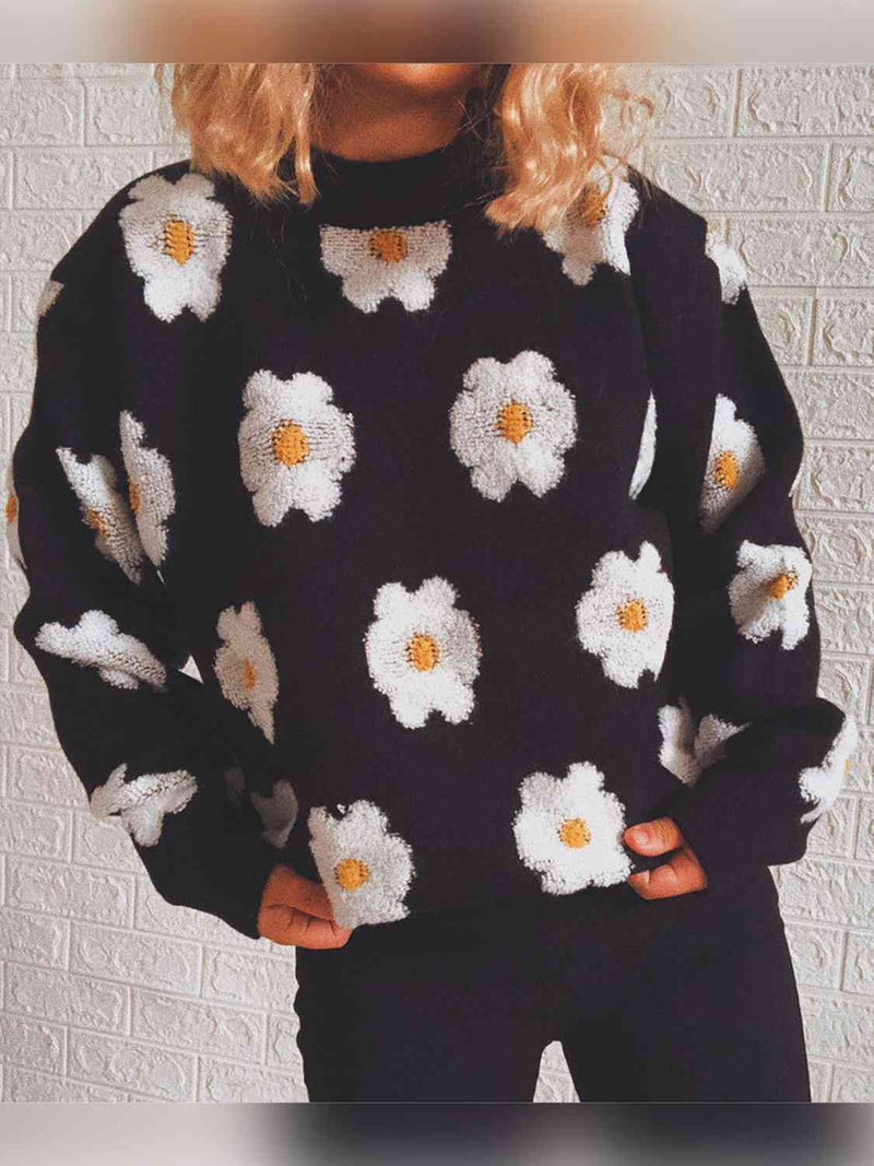 Klasický vintage Svetr