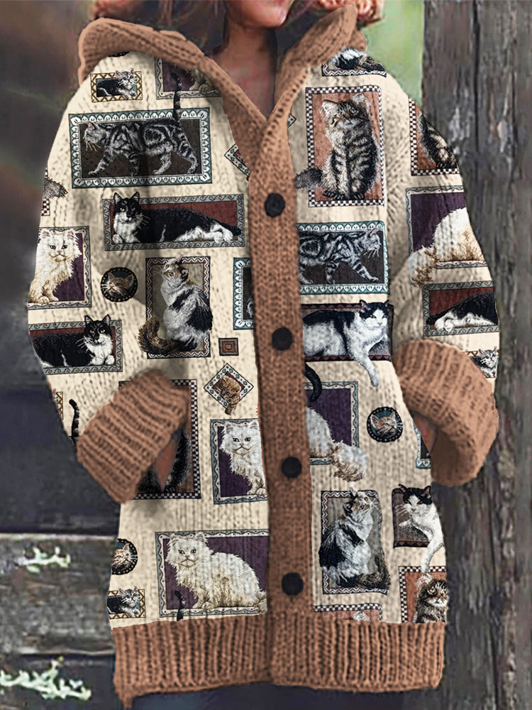Kardigan inspirovaný vintage