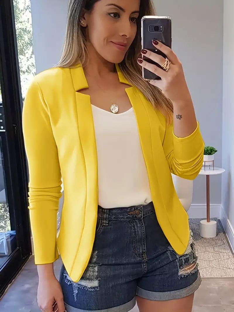 AS | Elegantní jarní sako s dlouhými rukávy