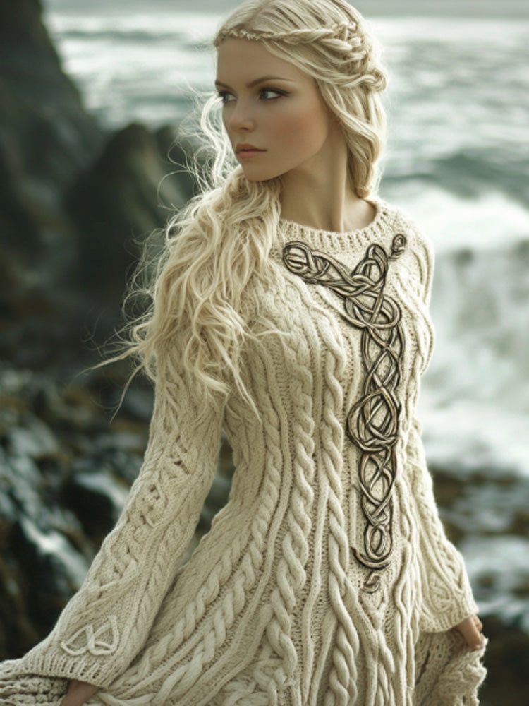 Svetr v nadčasovém vintage stylu