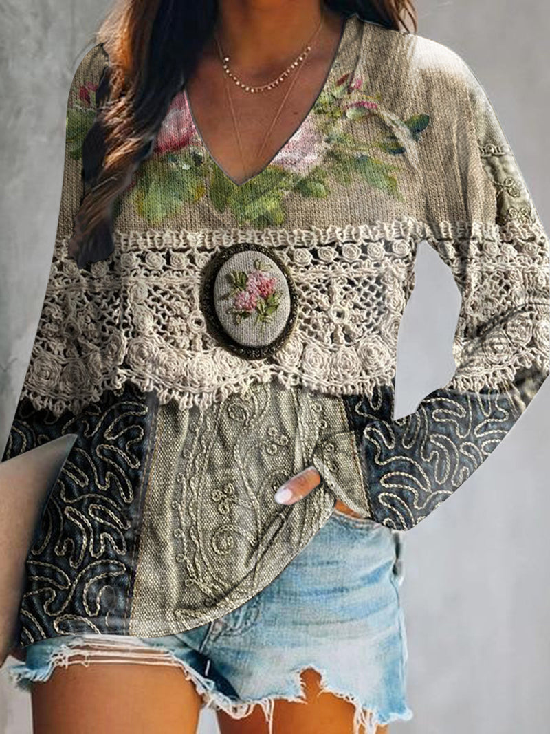 Top v nadčasovém vintage stylu