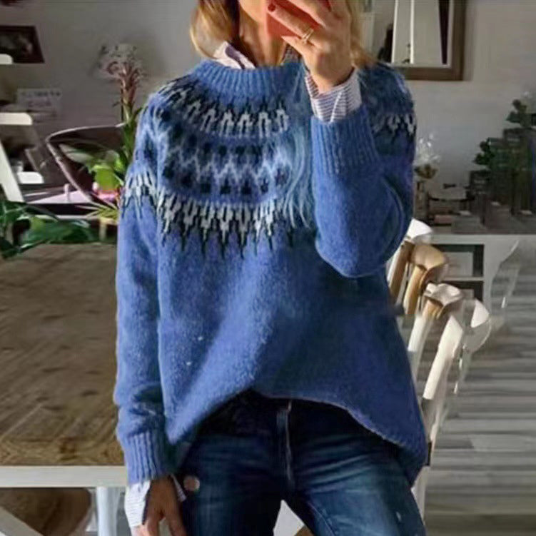 Svetr v nadčasovém vintage stylu