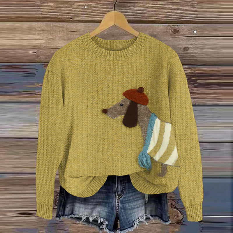 Klasický vintage Svetr