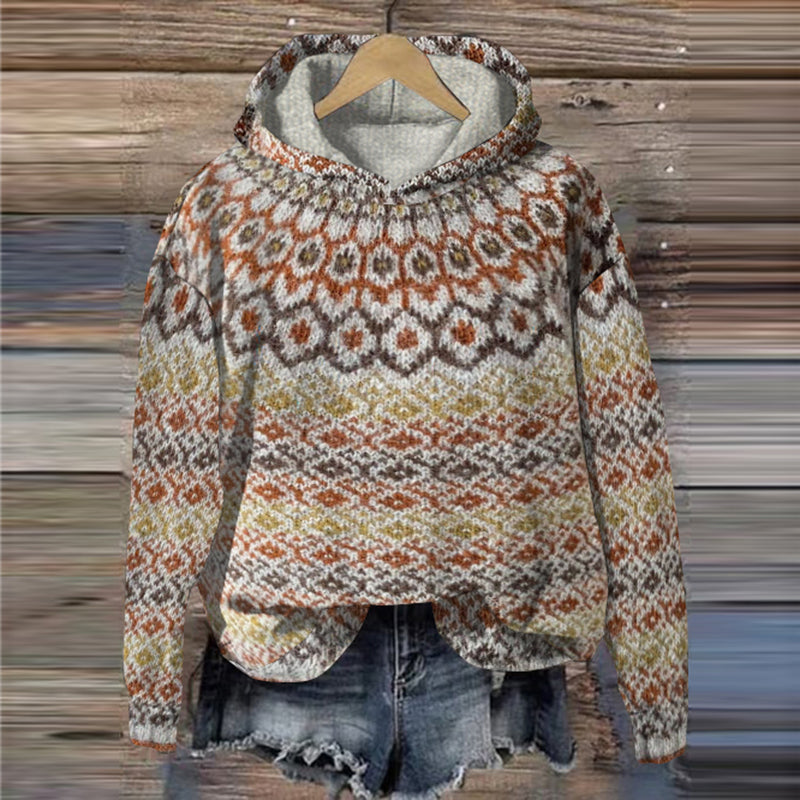 Svetr v nadčasovém vintage stylu