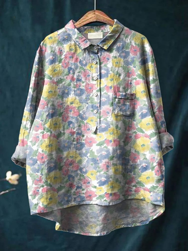 Košile v nadčasovém vintage stylu
