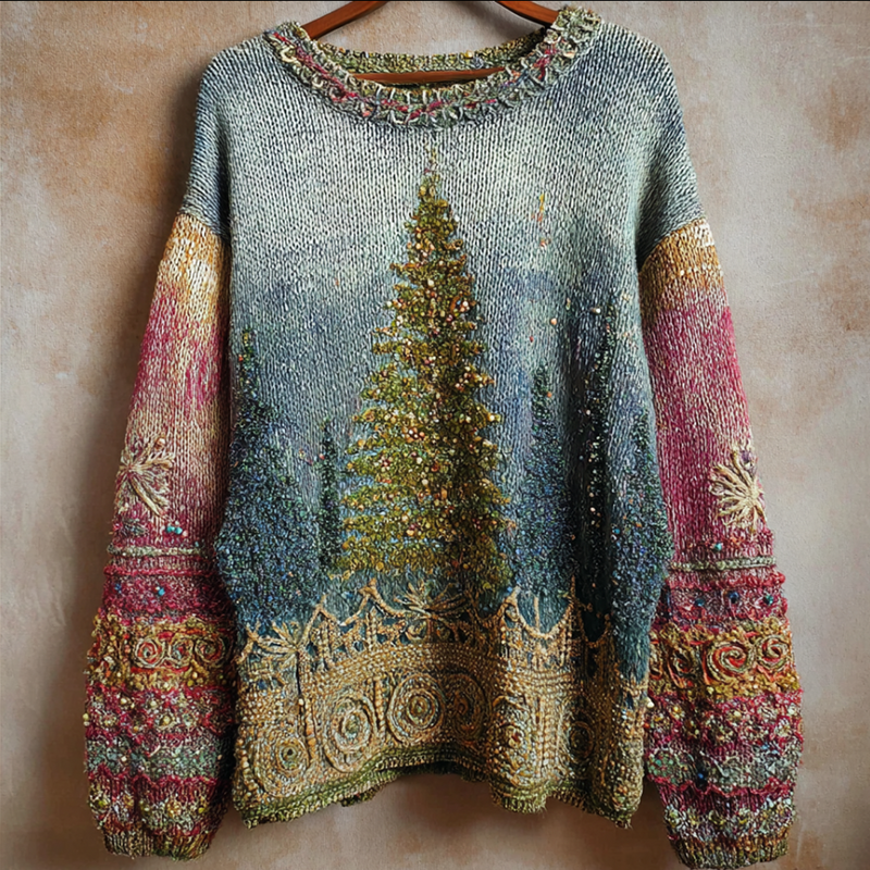 Svetr v nadčasovém vintage stylu