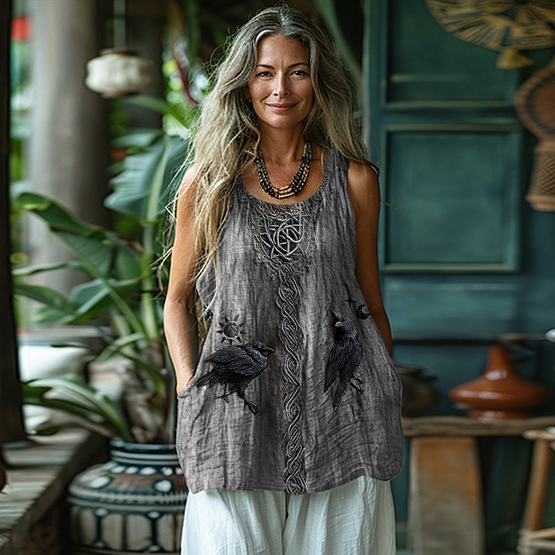 Top v nadčasovém vintage stylu