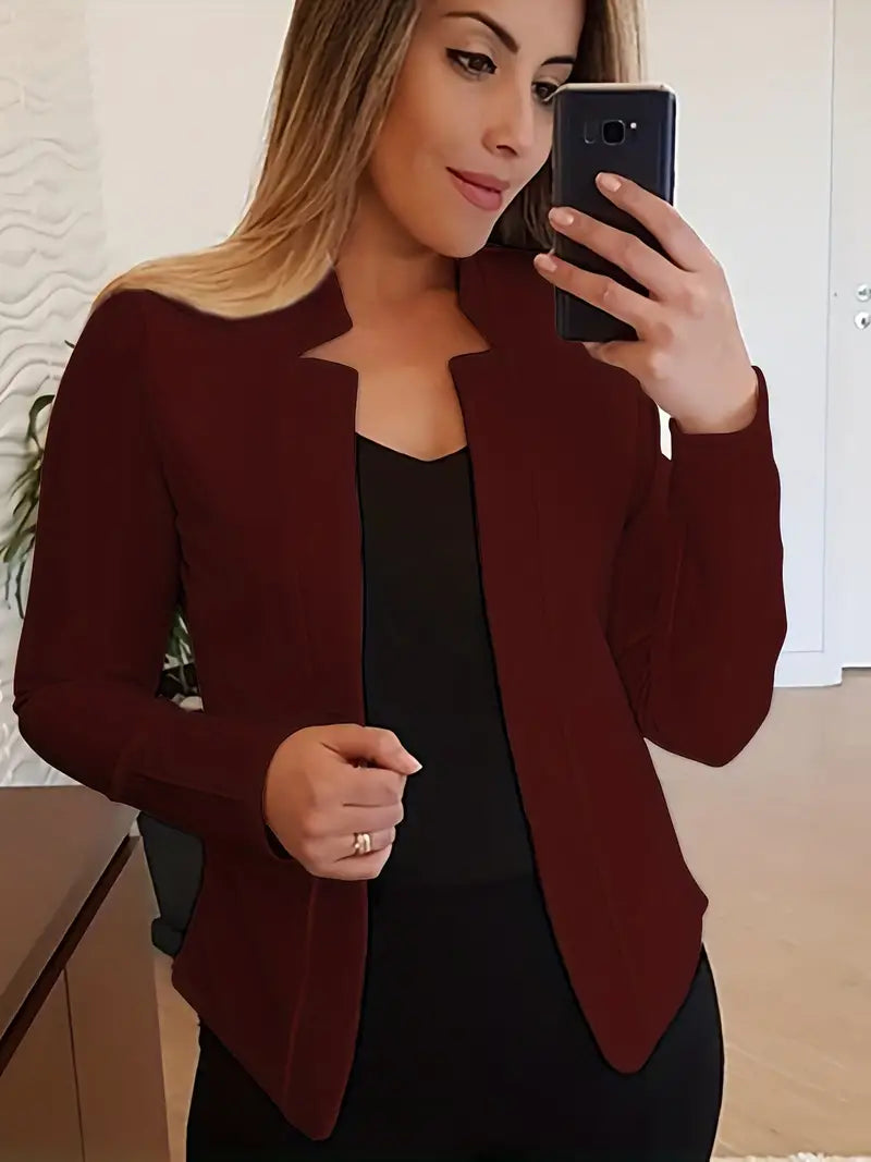 AS | Elegantní jarní sako s dlouhými rukávy