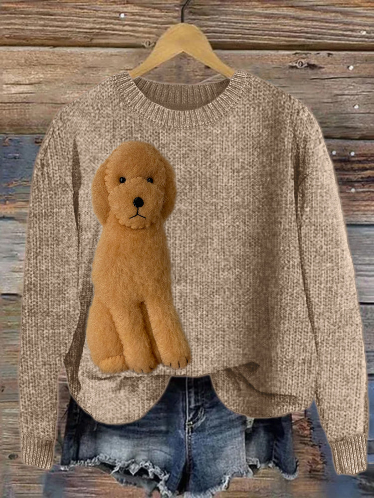 Klasický vintage Svetr