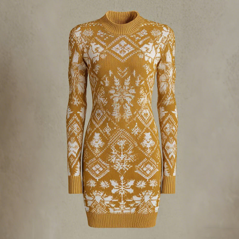 Svetr v nadčasovém vintage stylu