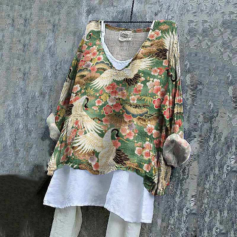Halenka v nadčasovém vintage stylu