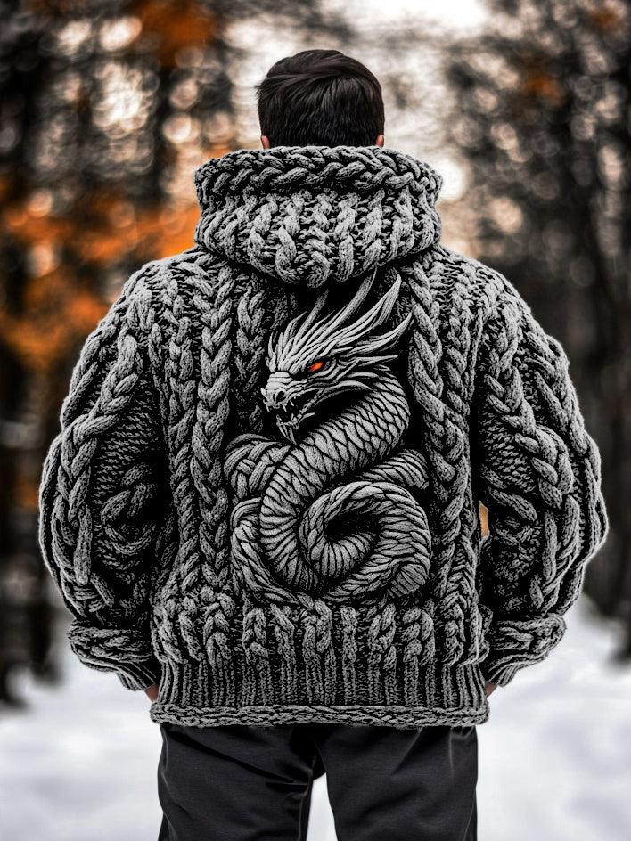 Klasický vintage Svetr