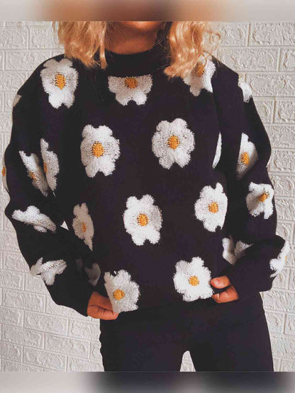 Klasický vintage Svetr
