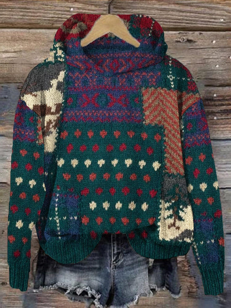 Klasický vintage Svetr