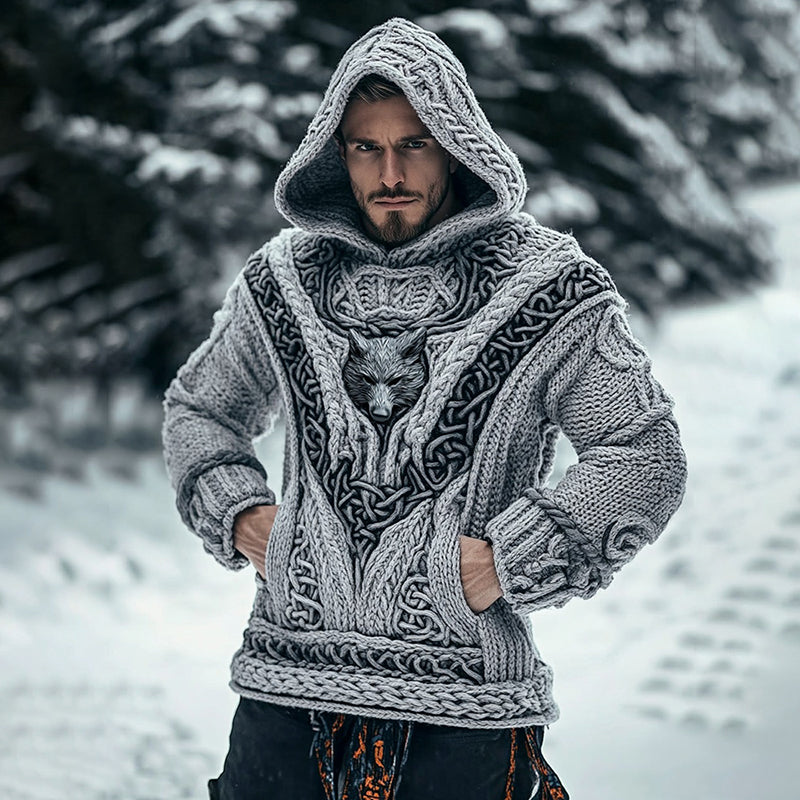 Klasický vintage Svetr
