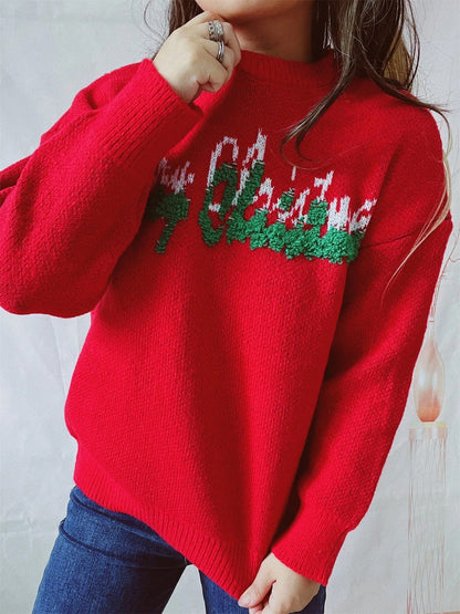 Luna® | Christmas sweater for women with letters