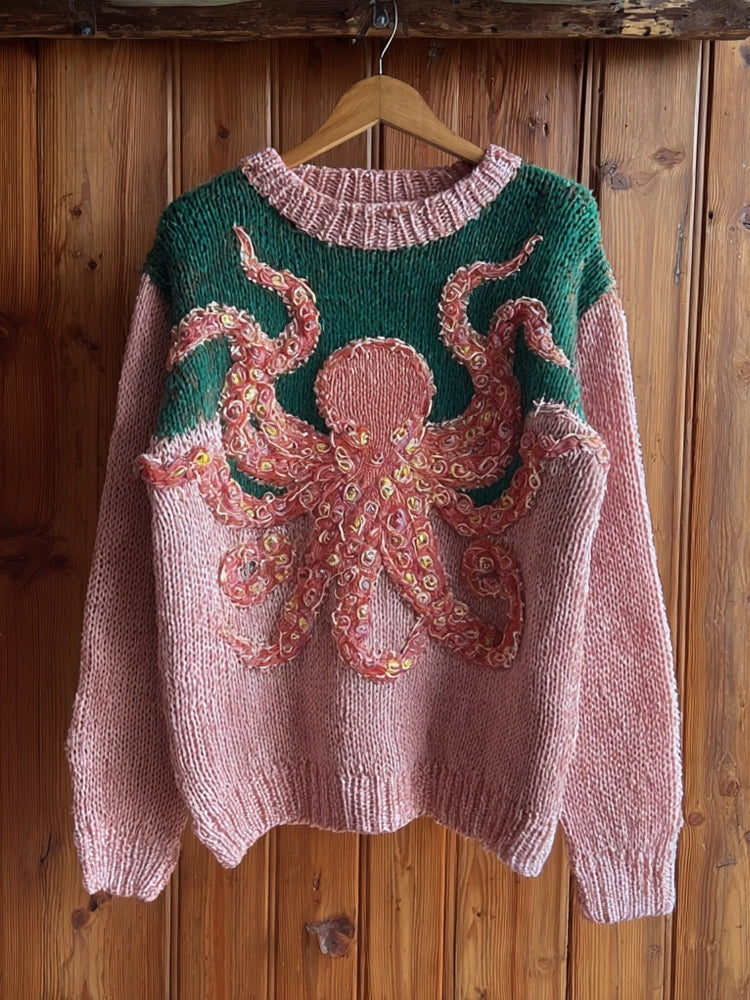 Nadčasový svetr ve vintage stylu