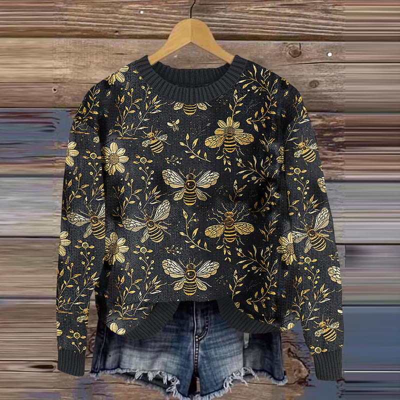 Klasický vintage Svetr