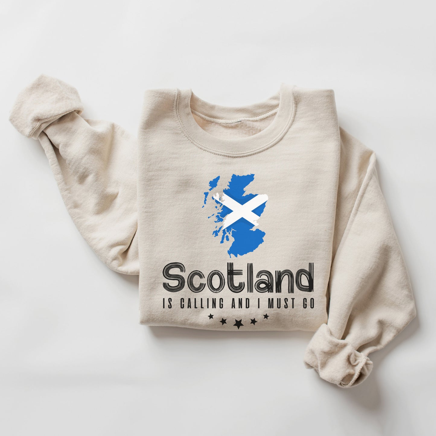 Comstylish Scotland Is Calling And I Must Go Sweatshirt