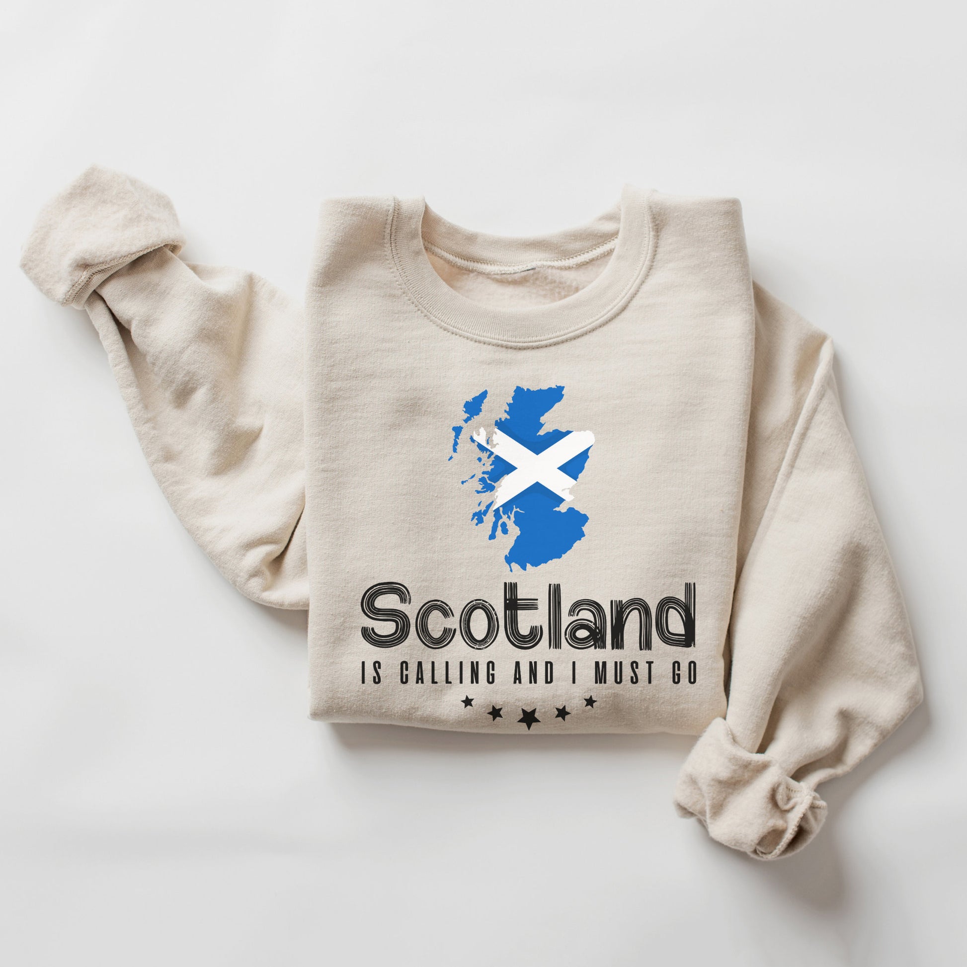 Comstylish Scotland Is Calling And I Must Go Sweatshirt
