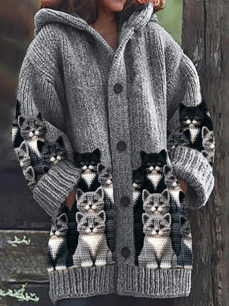 Klasický vintage Kardigan