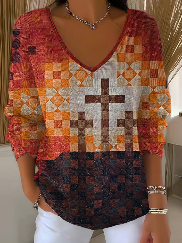 Top v nadčasovém vintage stylu