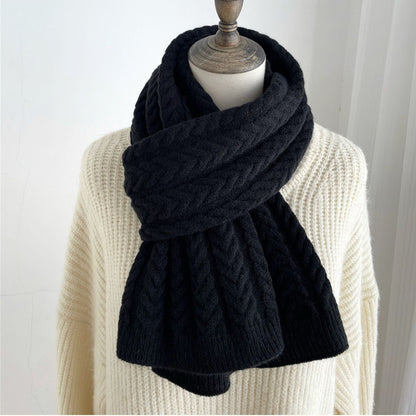 Vintage Cross Knit Soft Warm Retro Comfy Shawl elevenforest