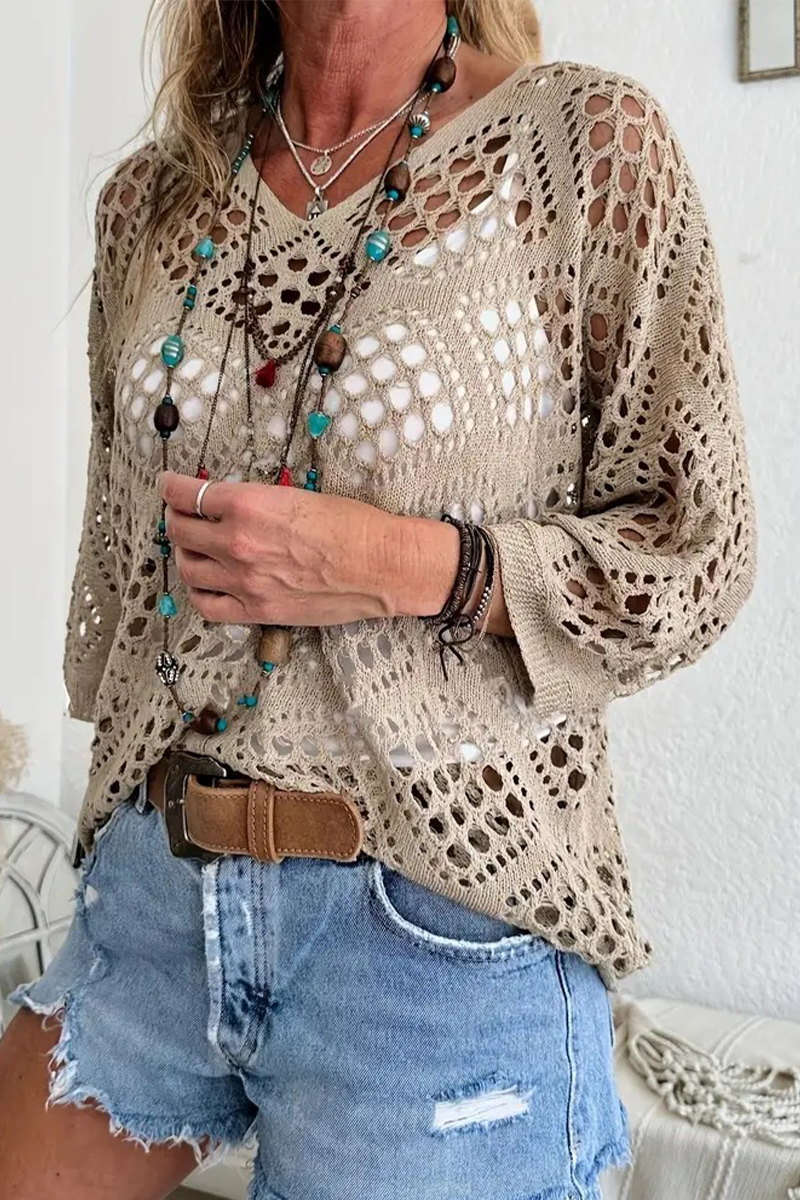 Svetr v nadčasovém vintage stylu