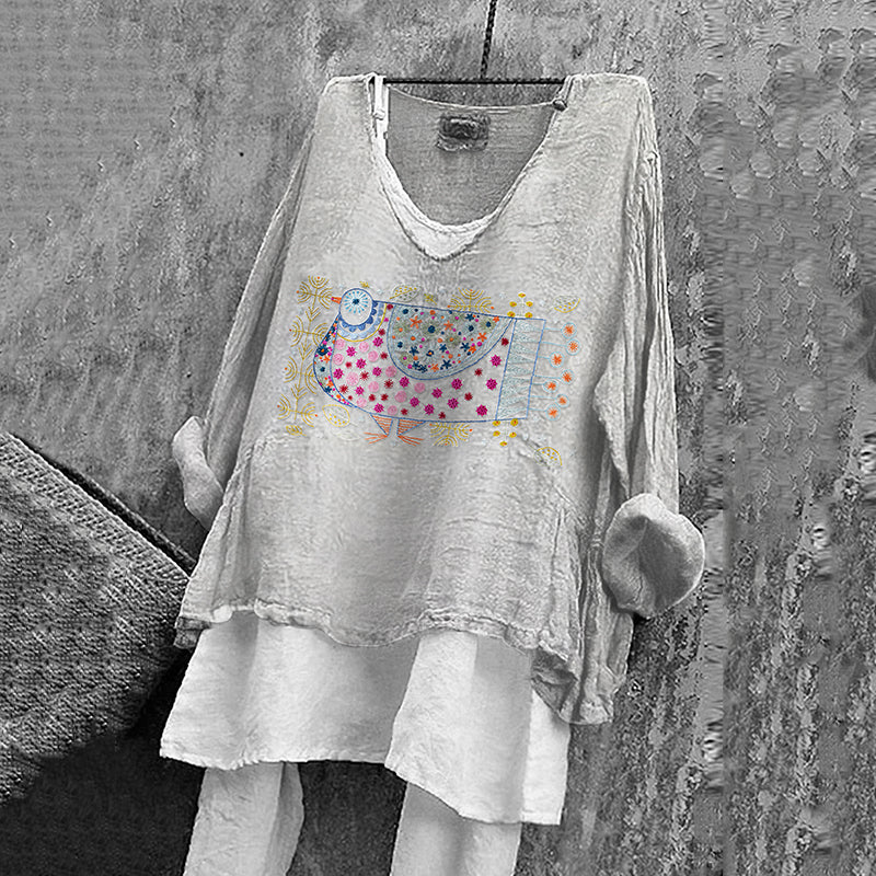 Košile inspirovaný vintage