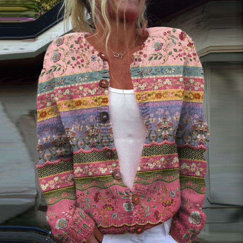 Nadčasový svetr ve vintage stylu