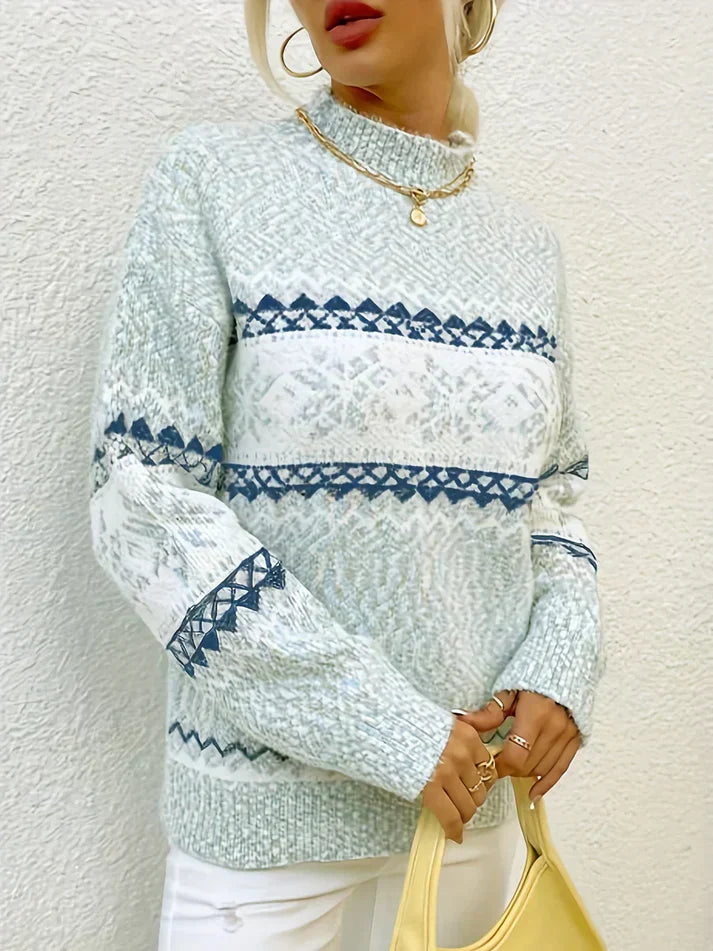 Svetr v nadčasovém vintage stylu