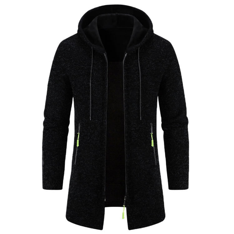 Men's Vintage Knitted Fleece Cardigan Jacket artswardrobe
