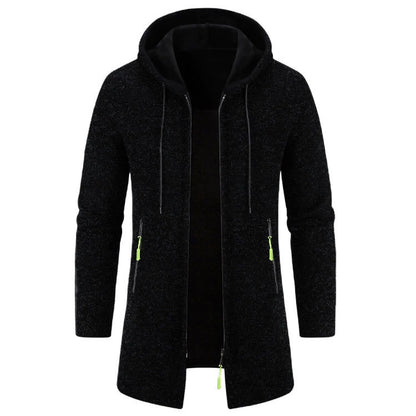 Men's Vintage Knitted Fleece Cardigan Jacket artswardrobe