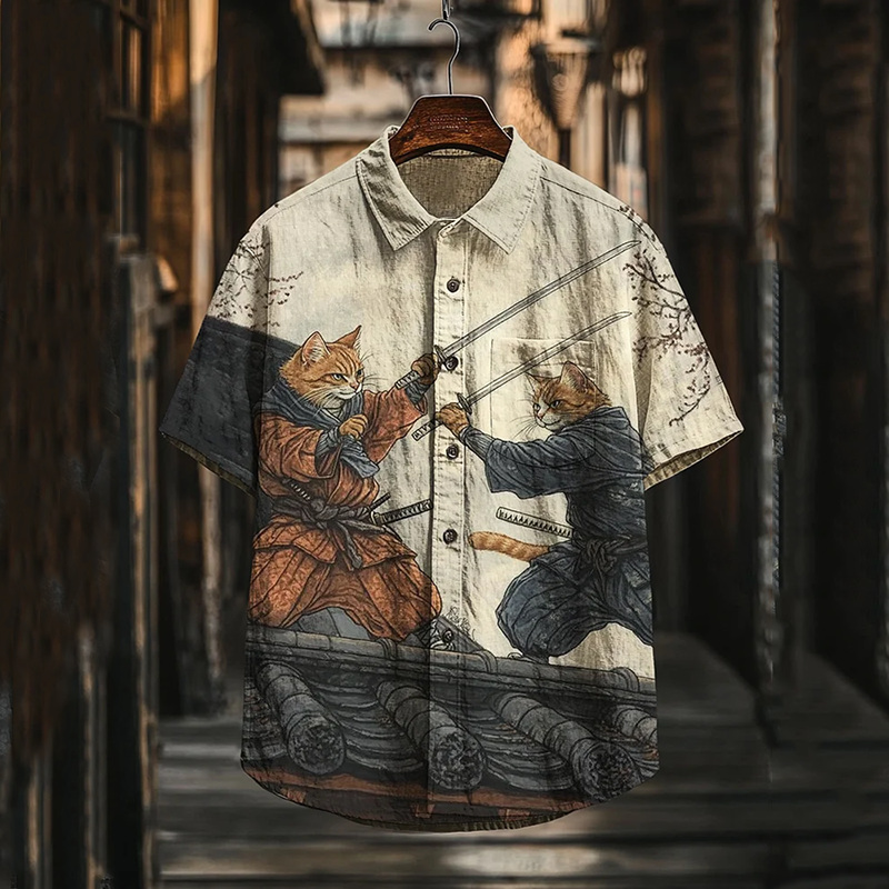 Košile v nadčasovém vintage stylu