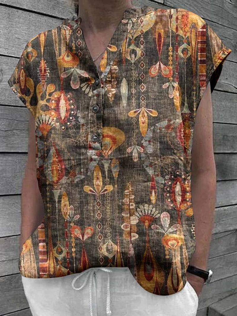 Top inspirovaný vintage