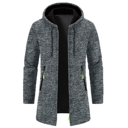 Men's Vintage Knitted Fleece Cardigan Jacket artswardrobe