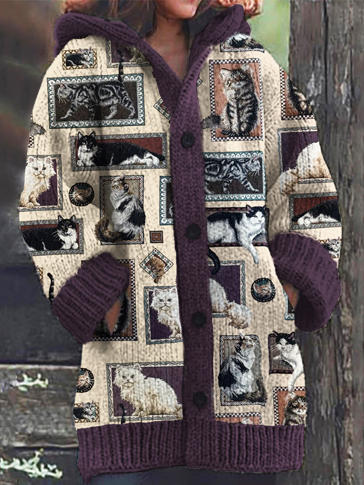 Kardigan inspirovaný vintage