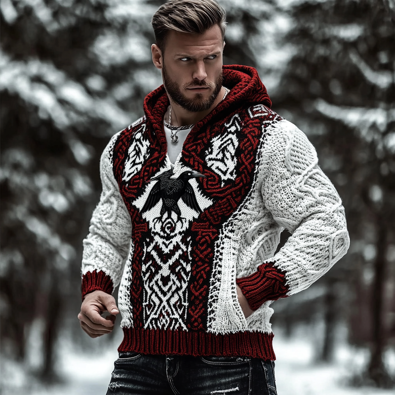 Svetr v nadčasovém vintage stylu