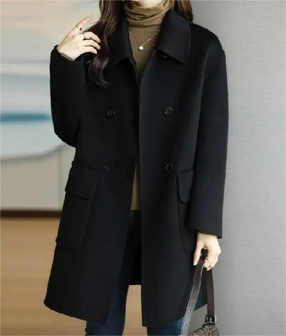 Klasický vintage kabát