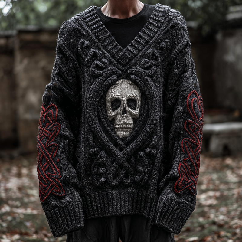 Svetr v nadčasovém vintage stylu