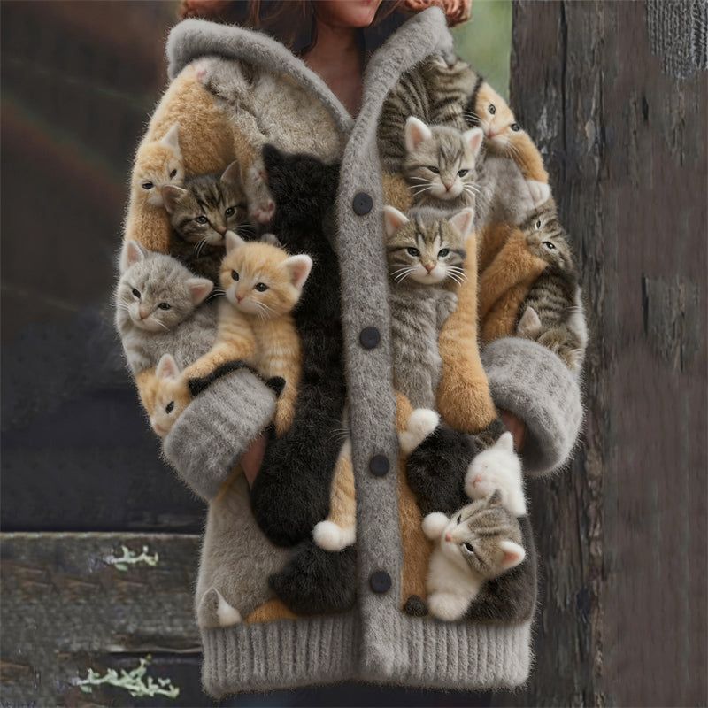 Nadčasový cardigan ve vintage stylu