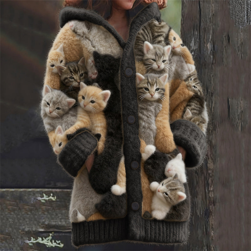 Nadčasový cardigan ve vintage stylu