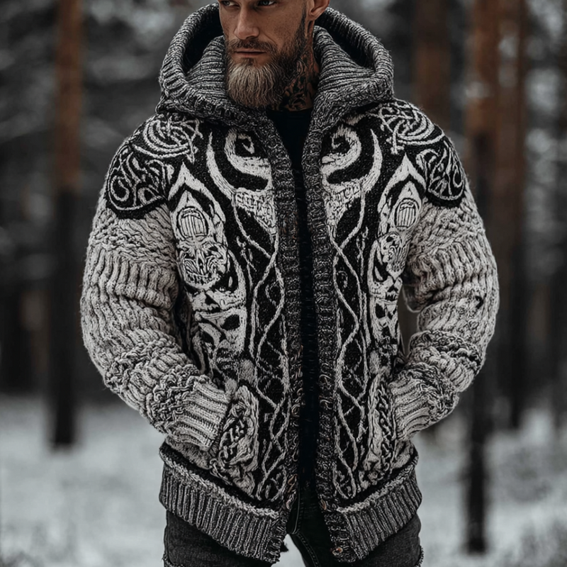 Svetr v nadčasovém vintage stylu